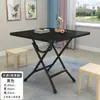 Mesa dobrável, mesa de jantar dobrável, mesa de jantar doméstica simples, mesa pequena para apartamentos de aluguel, montagem de barraca, mesa de jantar minimalista para apartamento pequeno