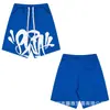 Sudadera con capucha de forro polar y espuma estilo Synaworld American Drill High Street Hip-Hop Pantalones Deportivos de Moda para Hombre