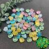 Vaso de Pedra 2cm com Estrelas Brilhantes no Escuro para Aquário, Caminho de Jardinagem de Aquário, Pedras Fluorescentes com Glitter Fino, Paisagem Micro DIY