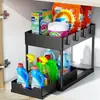 TEMU Shein Fregadero de Cocina Higiene Simple Estante de Almacenamiento en Forma de H Estante de Almacenamiento Extraíble Estante de Almacenamiento Multifuncional