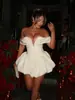 Primavera 2025 Nuevo Estilo Francés Sexy Escote Profundo Abertura en el Pecho Ajustado a la Cintura Cierre en la Espalda Vestido Tubo para Mujer