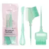 Set de Herramientas para Teñir el Cabello Estilo Chino Bolsa de Regalo Rosa Cepillo de Doble Cara para Teñir el Cabello Mezclador de Crema de Tinte Recipiente para Aceite de Horneado Cepillo Peine para Teñir el Cabello