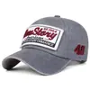 Gorra Lavada con Letra Transfronteriza para Hombre Gorra de Camionero Retro Europea y Americana Protector Solar Exterior Copete Profundo Sombrero Pequeño que Muestra la Cara para Mujer