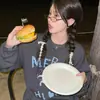 Estilo coreano Manga larga Famoso en Internet en inglés Estudiante Moderno Sudadera sin capucha Estampado Cuello redondo Sudadera Ropa de mujer Sentido del diseño Estilo de longitud media
