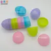 Ovos de Páscoa Transfronteiriços Brinquedo Infantil Loteria Gashapon DIY Abrir Ovos de Dinossauro Vários Tamanhos Ovos de Plástico