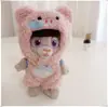 Solo Venta de RopaMuñeca Colgante de Zorro Pequeño Nick Ropa para Muñeca Chal Llavero de Judy Mono de Peluche