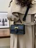 Bolso bandolera de diseño nicho a cuadros Nuevo otoño e invierno 2023 con correa de hombro ancha ajustable bolso de mano moda bolso de mujer