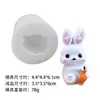 Mochila Estéreo Transfronteiriça Guarda-chuva com Laço Cenoura Coelho Velas Aromáticas Artesanais DIY Moldes de Silicone
