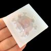 Molde de espejo DIY accesorios para carcasa de teléfono móvil molde de Qiao Ba de una pieza colgante sin perforaciones molde decorativo epoxi