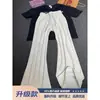 Calças masculinas retro americanas com estampa escura, corte enviesado slim-fit, finas e respiráveis para o outono, retas, casuais, esportivas