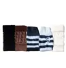 Guantes sin dedos de moda para mujer Versátiles de medio dedo Calientes para Otoño e Invierno Calcetines para manos Simples de color sólido Guantes de terciopelo de visón