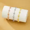 Pulsera Larga de Plata S925 Hueca con Cruz y Corazón Italia