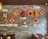 Tejido de Bambú Cultural Estilo Retro Adornos Rurales Artículos Viejos Colgante Decoración de Fondo de Restaurante Colgante Nostálgico Restaurante de Hot Pot Pared