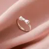 Anillo de Lazo Esmerilado Femenino Diseño de Nicho Sentido de la Moda Personalidad Fashion 2023 anillo liso anillo anillo para dedo de comida marea