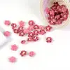 Poliéster Mini Flor de Ciruelo Hecha a Mano DIY Accesorios para el Cabello Pinzas para el Cabello Accesorios Decorativos Faldas para Niños Ropa Adornos de Flores