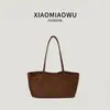 Bolso de mano nuevo de gamuza 2026, bolso cruzado de gran capacidad para mujer, versátil, casual, retro, bolsa de mano para el día a día