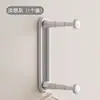 Estante de Almacenamiento con Perchero para Colgar Ropa Montado en la Pared Sin Taladro para Armario de Dormitorio en Casa, Estante Organizador Multifuncional con un Gancho para Múltiples Artículos, Ahorrador de Espacio