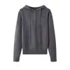 Sudadera M nueva 10% cachemir, avalada por Sun Qian, suéter de cachemir de corte holgado, suéter de punto grueso MM, colección otoño 2026