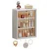 Estante de Almacenamiento para Cosméticos Estante de Almacenamiento de Pared para Baño Caja de Almacenamiento Accesible Lujoso Dormitorio Gabinete de Lavabo de Baño
