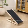 Rampa de Escada de Madeira para Pets Estrutura de Escalada para Cachorros Escada de Escalada para Cachorros Interna Ajustável Escada de Escalada Portátil Dobrável para Pets
