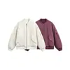 Northern Limit Marca de Moda Americana para Hombre Invierno 2025 Nueva Chaqueta de Algodón Estilo Piloto con Cuello de Béisbol Abrigo de Algodón Cálido para Hombre