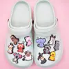 Charms de Sapato Crocs de Animal Cartoon Borracha Macia PVC Decorações Fofas para Sapatos Fivelas Decorativas Removíveis DIY Transfronteiriço