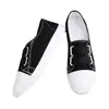 Zapatos Blancos Transpirables Warm Maple Primavera/Verano para Mujer, Nuevos Zapatos de Lona Slip-On Versátiles 2026 para Mujeres Embarazadas