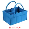 Bolsa de Fraldas de Feltro Transfronteiriça em Estoque Bolsa de Fraldas Grossa para Mamãe Bolsa para Guardar Brinquedos Diversos Bolsa de Fraldas Portátil