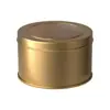 Venta al por mayor de fábrica en stock Latas Redondas de Hoja de Lata con Ventana, Latas de Hoja de Lata Selladas, Latas Portátiles para Té, Empaques Metálicos de Grado Alimenticio