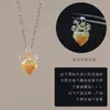 Collar de Corazón de Cristal para Mujer Plata de Ley 925 Joyería de Cristal Hecha a Mano Colgante de Lujo Ligero de Alta Calidad Nicho Regalo de Cumpleaños