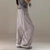 Novas Calças de Verão Finas de Perna Larga com Renda para Meninas, Calças Harem de Toque Gelado de Secagem Rápida, Calças Cropped Casuais para Crianças Maiores