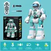 Robot Inteligente Infantil Transfronterizo con Programación por Control Remoto y Funciones Interactivas en Inglés y Ruso, un Juguete de Regalo de Cumpleaños para Niños y Niñas