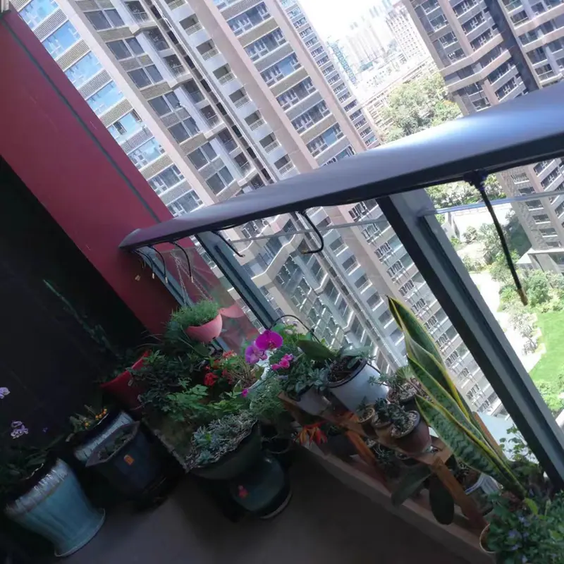 万向喷头阳台效果