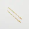 Cadena de Cola de Extensión de Cadena de Color Conservante Rellena de Oro de 14 Quilates Pulsera Hecha a Mano Collar Joyería DIY Hecha a Mano Accesorios Materiales para Joyería Hecha a Mano