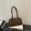 Bolsa de Ombro Grande Capacidade Retro de Alto Valor Estilo Coreano 2026 Nova Moda Bolsa Almofada Nicho para Deslocamento Ombro Único Feminina