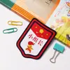 Brazalete de estudiante para deberes lindo logo no tejido brazalete de cuadro de clase etiqueta de líder de equipo de lista de jardín de infantes brazalete