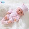 Muñeca de renacimiento linda muñeca bebé niña juguete pegamento suave bebé recién nacido muñeca de mano muñeca al por mayor