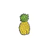 Broche Original Série Frutas Desenho Animado Abacaxi Cereja Melancia Morango Emblema de Metal Acessórios para Roupas Bolsas Decoração