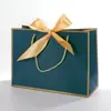 Bolsa de Mano Lazo Bolsa de Papel Impresión Bolsa para Prenda Bolsa de Regalo Bolsa de Compras Bolsa de Embalaje Bolsa Cosmética Color Comercio Exterior