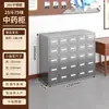 Gabinete Tradicional Chino de Acero Inoxidable para Medicina, Gabinete Multicompartimento para Clínicas y Farmacias de Medicina Tradicional China, Mesa Dispensadora de Hierbas Medicinales, Gabinete de Almacenamiento de Medicamentos, Gabinete Dispensador de Medicamentos