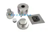 13Mm7Mm Molde de Comprimido Infravermelho Specac Pó Máquina de Comprimido Brometo de Potássio Espectro Cristal Triturado Puro Peça de Janela 25