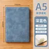 Cuaderno Espeso de Cuero A5 Encuadernado, Cuaderno de Negocios, Bloc de Notas B5, Cuaderno para Reuniones de Oficina, Personalizable con Logo