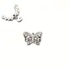 Accesorios de Tachuelas para Labios de Circonita de Cobre Transfronterizos, Aretes de Hilo Externo M0.9 con Cadena de Corazón, Accesorios de Tachuelas para Hélice Auricular, Joyería