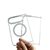 [Funda Magnética Plegable] Adecuada para Funda de Teléfono iPhone Duo, Funda Magnética Transparente Desmontable, 82% de descuento Pantallas Plegables, Alta Transparencia