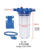 Filtro de Línea de Agua para Granjas Avícolas, Maquinaria Especializada para Ganadería, Taza de Filtración de Calidad de Agua Grande Antiexplosión con Sistema de Retrolavado