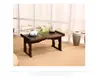 Mesa de centro Tatami Madera Maciza Hogar Mesa Baja Mesa de Té Mesa Kang Pequeña Mesa Plegable para Ventana de Mirador Mesa de Balcón Mesa Pequeña de Centro Estilo Japonés