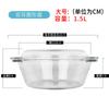 Utensílios para forno de micro-ondas vidro resistente ao calor alta temperatura vaporizador forno de micro-ondas com tampa vaporizador de aquecimento