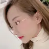 Nuevas Gafas Miopía Antiluz Azul Panda Estilo Coreano Lente Personalizado Marco Metálico Grande Gafas Planas Mayoreo