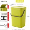 Cubo de basura clasificador creativo para pared sin clavos, para el hogar con tapa, cocina, baño, tamaño grande, colgante de pared