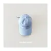 Gorras Infantiles Estilo Coreano Ins Bordado de Letras Gorra de Béisbol para Niños y Niñas Ala Suave Gorra Protectora para Primavera y Otoño